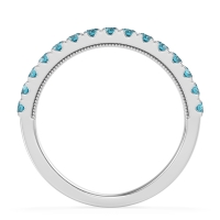 Half-Eternity Pave Milgrain Janu Band