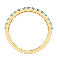 Half-Eternity Pave Milgrain Janu Band