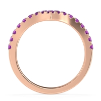 Chevron Half Eternity Lavana Band