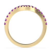 Chevron Half Eternity Lavana Band