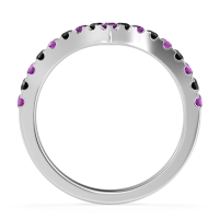 Chevron Half Eternity Lavana Band