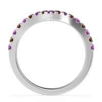 Chevron Half Eternity Lavana Band