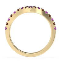 Chevron Half Eternity Lavana Band