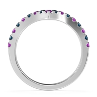 Chevron Half Eternity Lavana Band