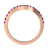 Chevron Half Eternity Lavana Band