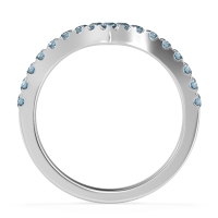 Chevron Half Eternity Lavana Band