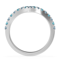 Chevron Half Eternity Lavana Band