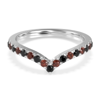 Chevron Half Eternity Lavana Band