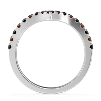 Chevron Half Eternity Lavana Band