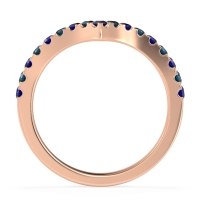 Chevron Half Eternity Lavana Band