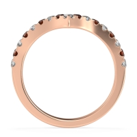 Chevron Half Eternity Lavana Band