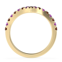 Chevron Half Eternity Lavana Band