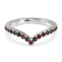 Chevron Half Eternity Lavana Band