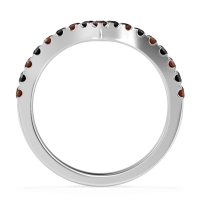 Chevron Half Eternity Lavana Band