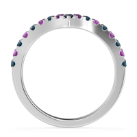 Chevron Half Eternity Lavana Band