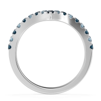 Chevron Half Eternity Lavana Band