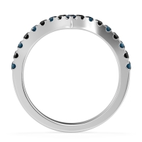 Chevron Half Eternity Lavana Band