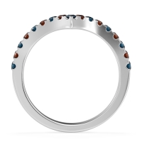 Chevron Half Eternity Lavana Band