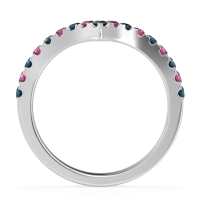 Chevron Half Eternity Lavana Band