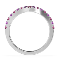 Chevron Half Eternity Lavana Band