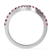 Chevron Half Eternity Lavana Band