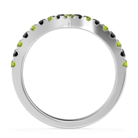 Chevron Half Eternity Lavana Band