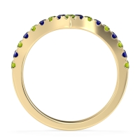 Chevron Half Eternity Lavana Band