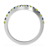 Chevron Half Eternity Lavana Band