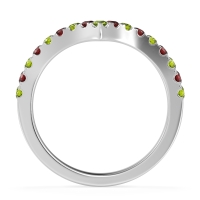 Chevron Half Eternity Lavana Band