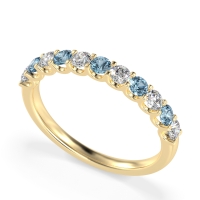 U Prong Women's Wedding Dura Band