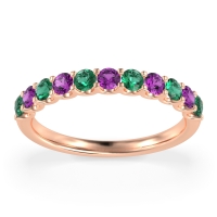 U Prong Women's Wedding Dura Band