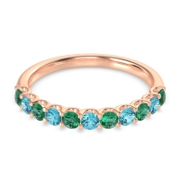 U Prong Women's Wedding Dura Band