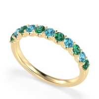 U Prong Women's Wedding Dura Band