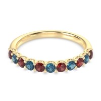 U Prong Women's Wedding Dura Band