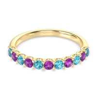 U Prong Women's Wedding Dura Band