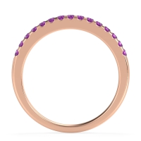 Half Eternity Pave Classic Agava Band