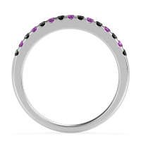 Half Eternity Pave Classic Agava Band