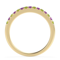 Half Eternity Pave Classic Agava Band