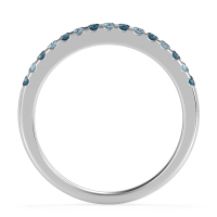 Half Eternity Pave Classic Agava Band