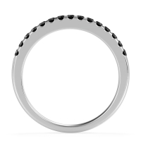 Half Eternity Pave Classic Agava Band