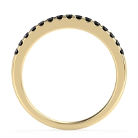 Half Eternity Pave Classic Agava Band