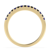 Half Eternity Pave Classic Agava Band