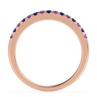 Half Eternity Pave Classic Agava Band