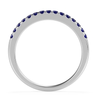 Half Eternity Pave Classic Agava Band