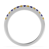 Half Eternity Pave Classic Agava Band