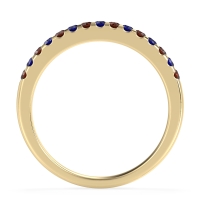 Half Eternity Pave Classic Agava Band