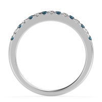 Half Eternity Pave Classic Agava Band