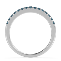 Half Eternity Pave Classic Agava Band