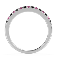 Half Eternity Pave Classic Agava Band