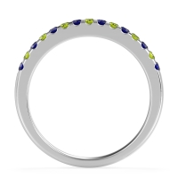 Half Eternity Pave Classic Agava Band